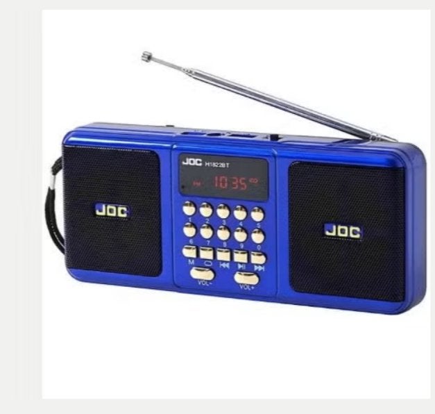 Draagbare FM radio met Bluetooth en SD kaart ondersteuning, Ophalen of Verzenden, Nieuw