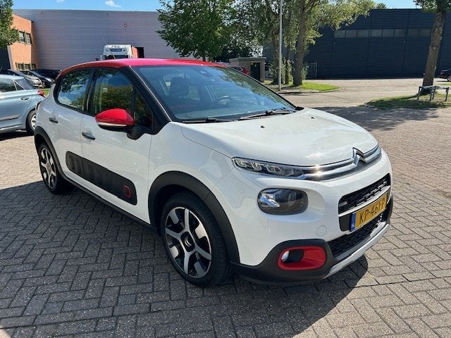 Citroën C3 1.2 PT S&S Shine NAVI CARPLAY CRUISE CAMERA., Auto's, Euro 6, 1199 cc, Wit, Origineel Nederlands