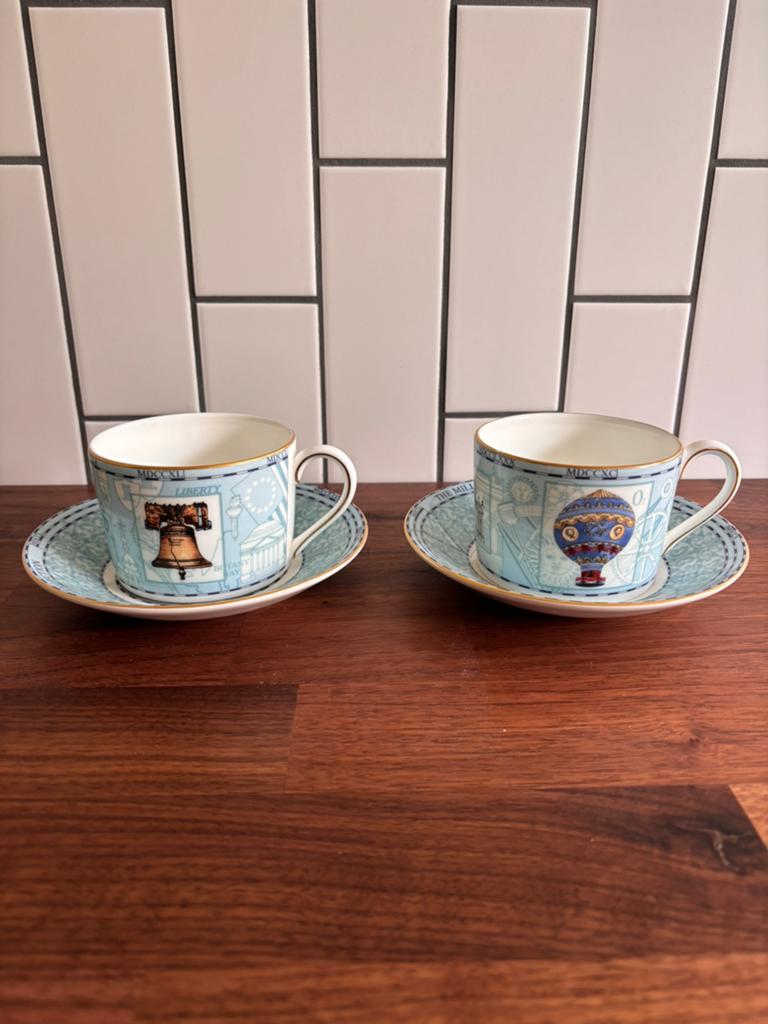 Wedgwood - millenium collectie 1997, Antiek en Kunst, Antiek | Servies los, Ophalen of Verzenden