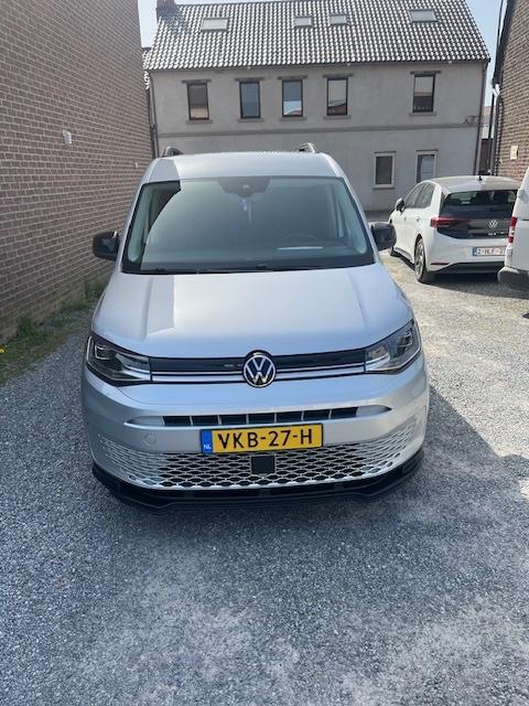 Volkswagen Caddy Cargo 2.0 TDI 122pk L1h1 7-DSG 2021 Grijs, Auto's, Bestelauto's, Parkeerassistent, Volkswagen, Alcantara, Origineel Nederlands