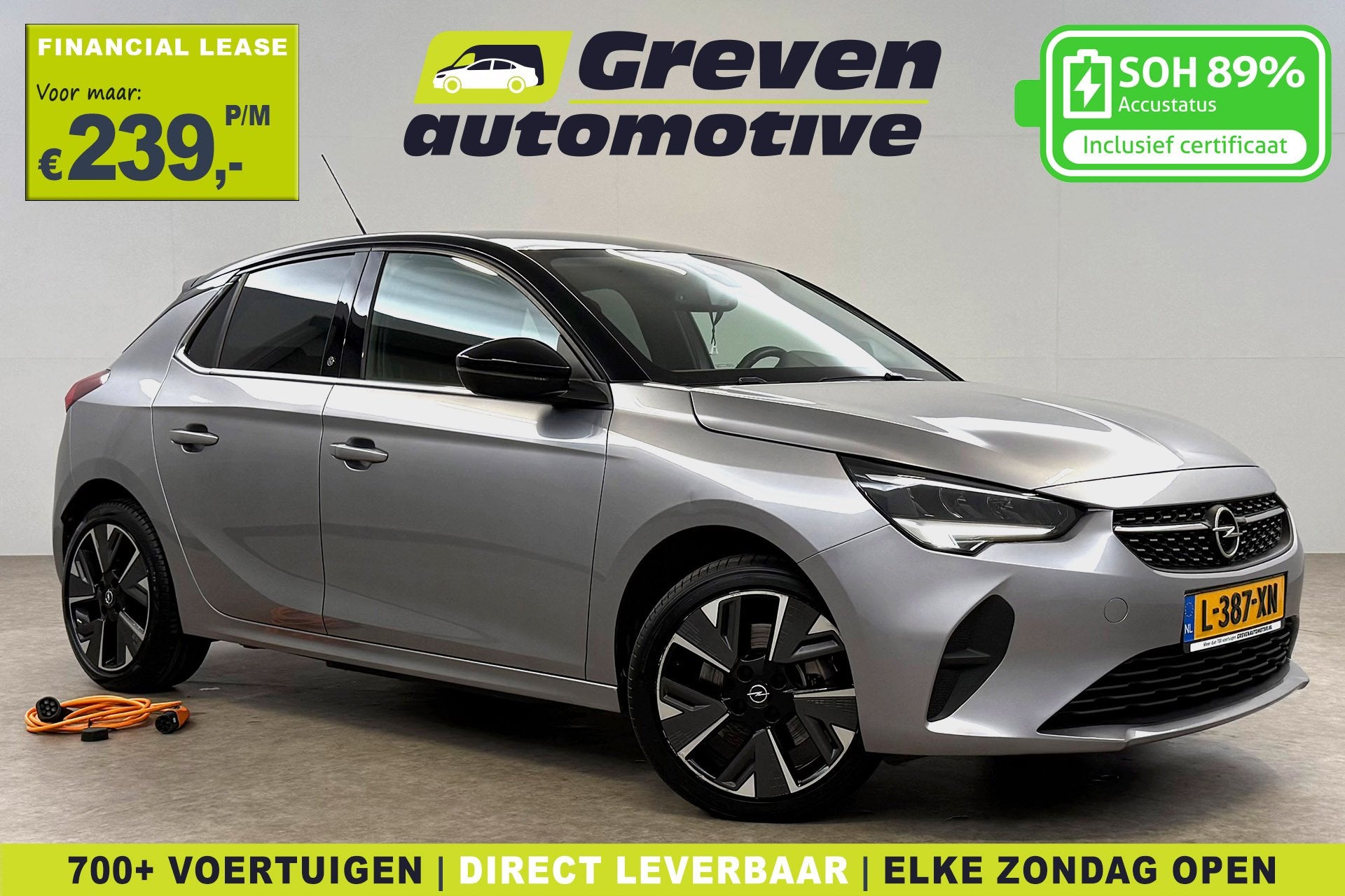 Opel CORSA-E Elegance 50 kWh | Snelladen | SOH 89% | Virtual