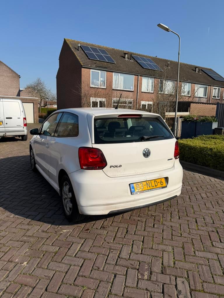 Volkswagen Polo 1.2 TDI 75PK 5D Bluemotion 2010 Wit, Auto's, Voorwielaandrijving, 74 pk, 1199 cc, 96 €/maand