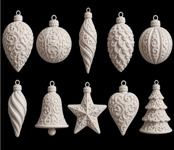 Kerstballen 3d geprint, Ophalen of Verzenden, Nieuw