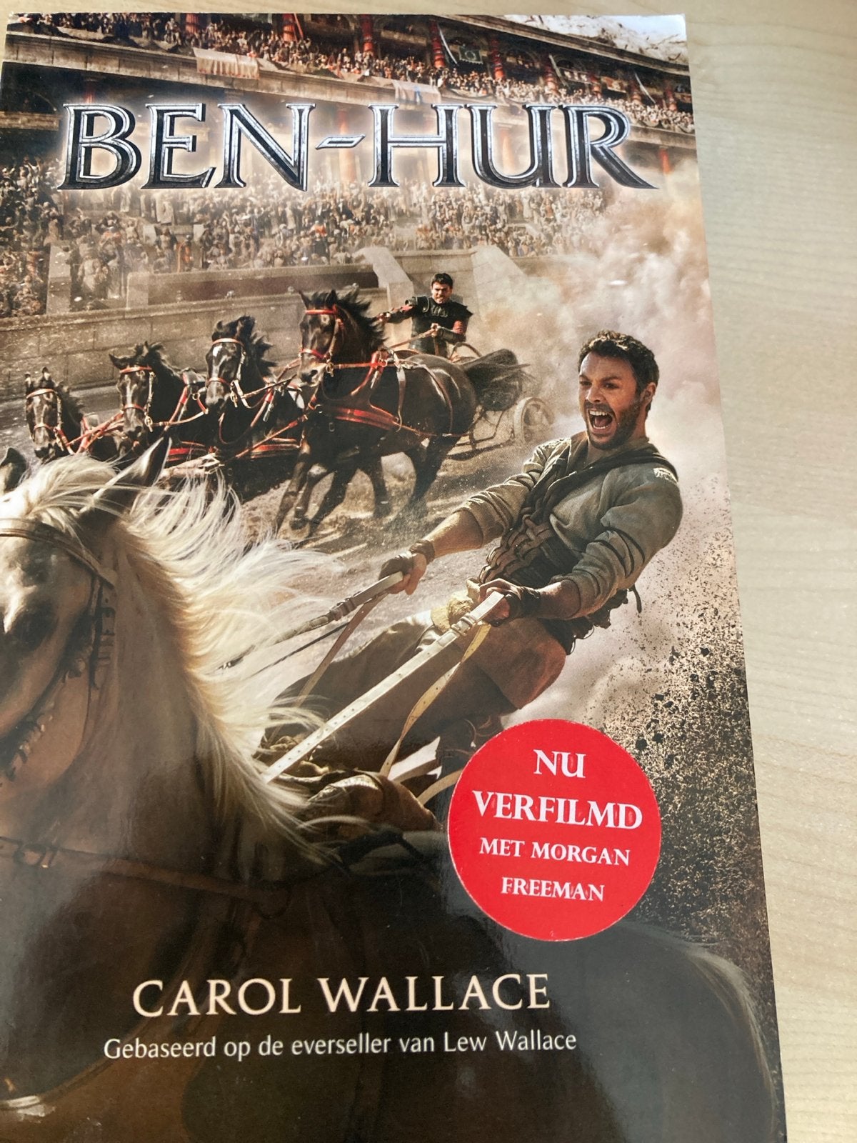 Ben-Hur - Carol Wallace (Nu verfilmd met Morgan Freeman), Boeken, Ophalen of Verzenden, Zo goed als nieuw