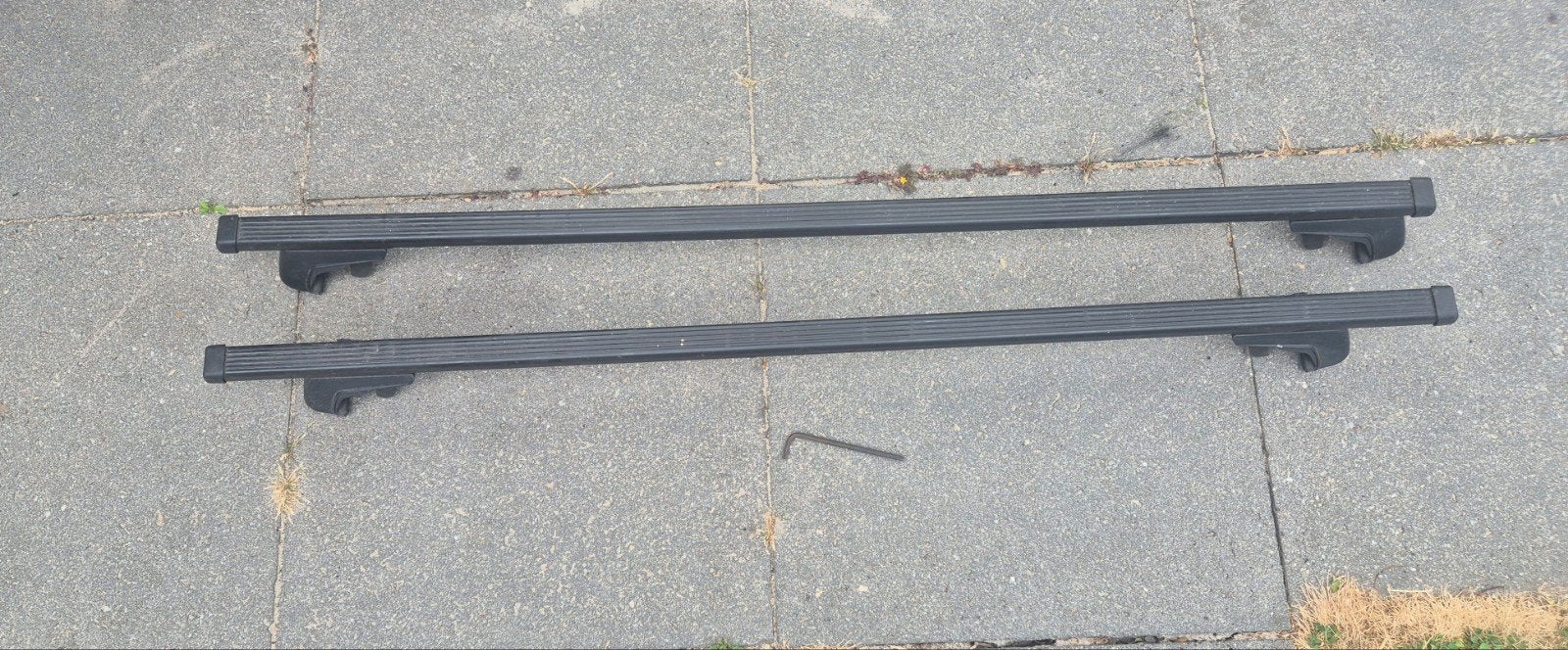 Dakdragers voor Volvo V70 2006 met open dakrail, Ophalen, Gebruikt