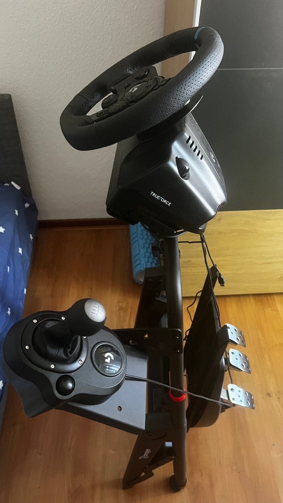 Logitech G923 racestuur met pedalen en shifter, Ophalen of Verzenden, Overige merken, Zo goed als nieuw