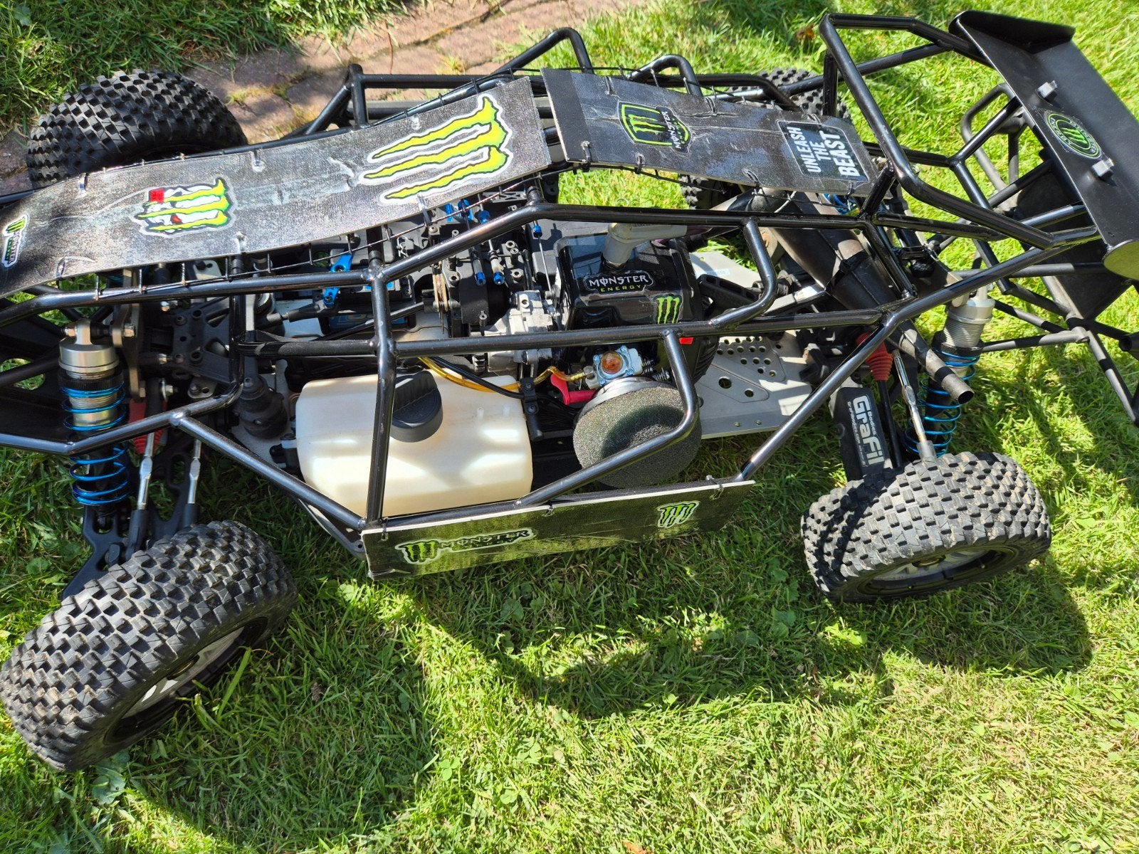 Losi 5ive T 2.0 benzine bigscale, Ophalen, Benzine, Auto offroad, Zo goed als nieuw