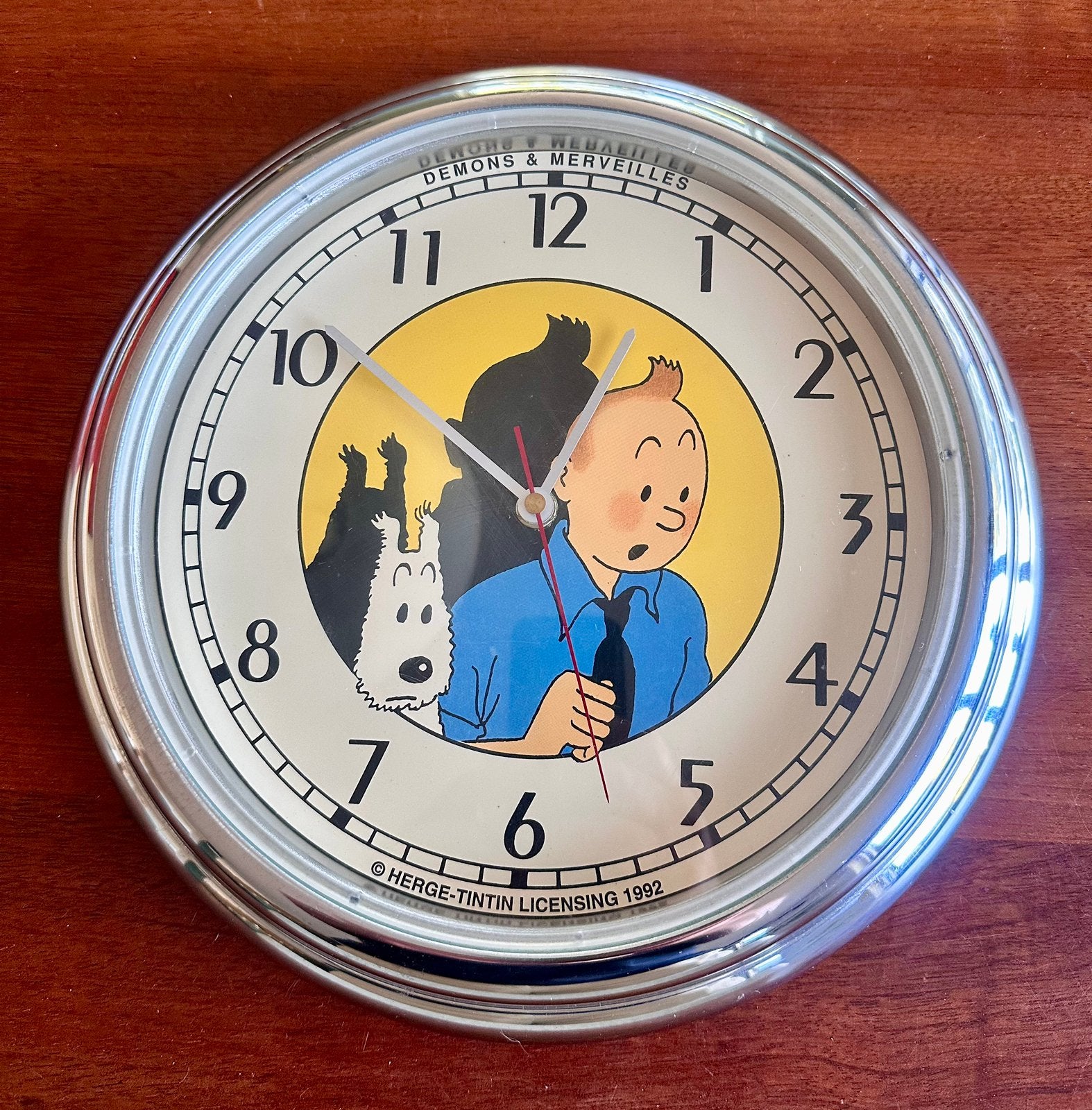 Klok Kuifje, Ophalen of Verzenden, Kuifje, Gebruikt