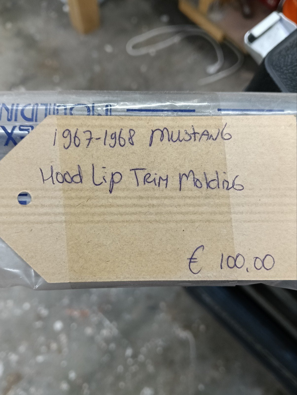 1967-1968 Ford Mustang Motorkap Sierlijst, Auto-onderdelen, Ophalen, Nieuw, Ford