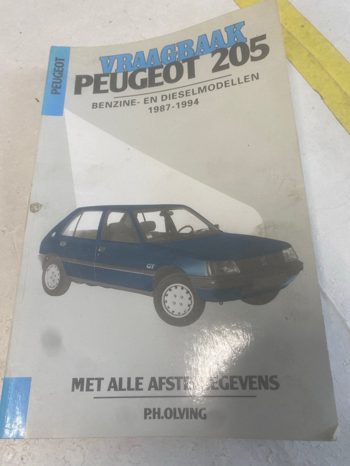 Vraagbaak Peugeot 205 Benzine- en Dieselmodellen, Ophalen of Verzenden, Gelezen, Peugeot