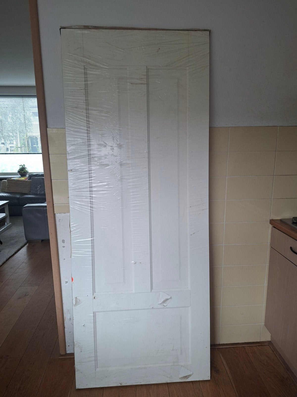 2x Witte binnendeur, nieuw  201,5 cm hoog 78 breed, Ophalen, Minder dan 80 cm, Binnendeur, Nieuw