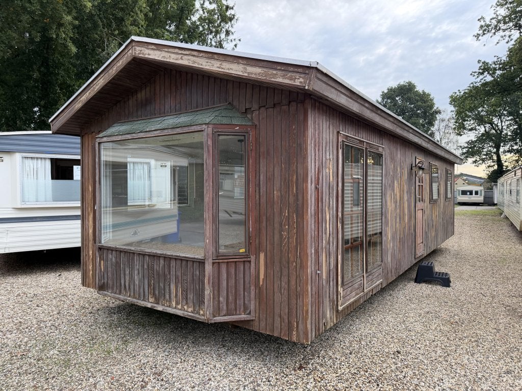 Houten chalet 10.30 x 3.70 m 2 Slp Dubbelglas, Niet ingevuld, Niet ingevuld, Niet ingevuld
