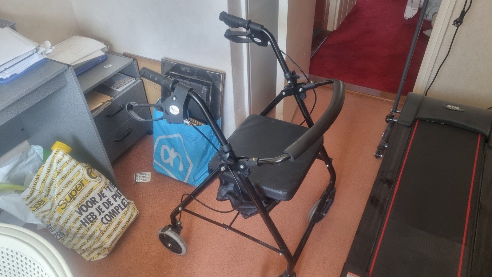 rollator, Ophalen, Gebruikt