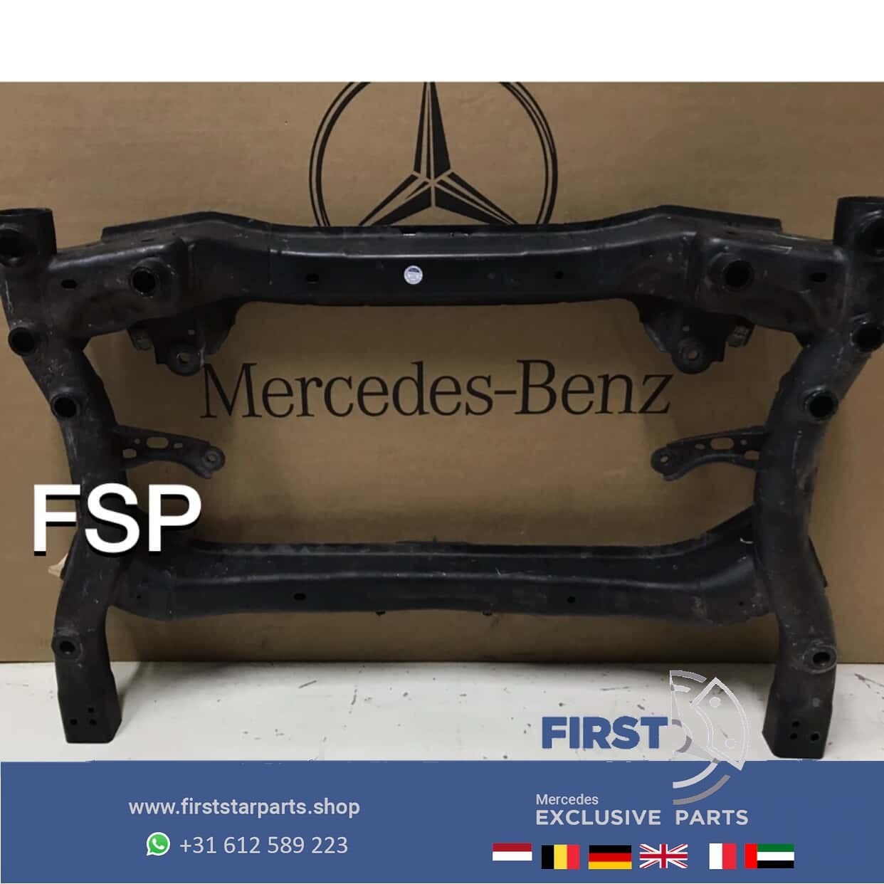 W205 subframe Mercedes C Klasse 2014-2020 origineel C205 A20, Auto-onderdelen, Gebruikt, -, Ophalen of Verzenden, -