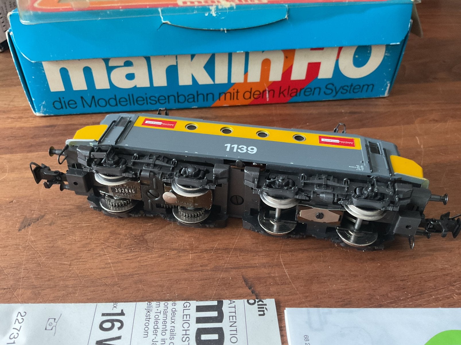 Ns gelijkstroom en nieuwstaat hamo marklin 1139 fleischmann, Overige merken, Ophalen of Verzenden, Gelijkstroom, Locomotief