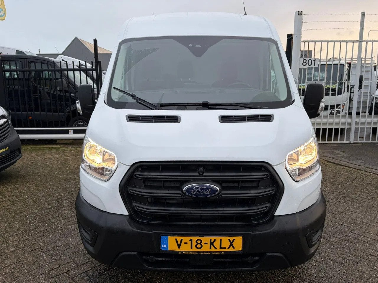 Ford Transit 2.0TDCI L3H2 Automaat Airco Navi Cruisecontrol, Euro 6, 4 cilinders, 129 pk, Wit