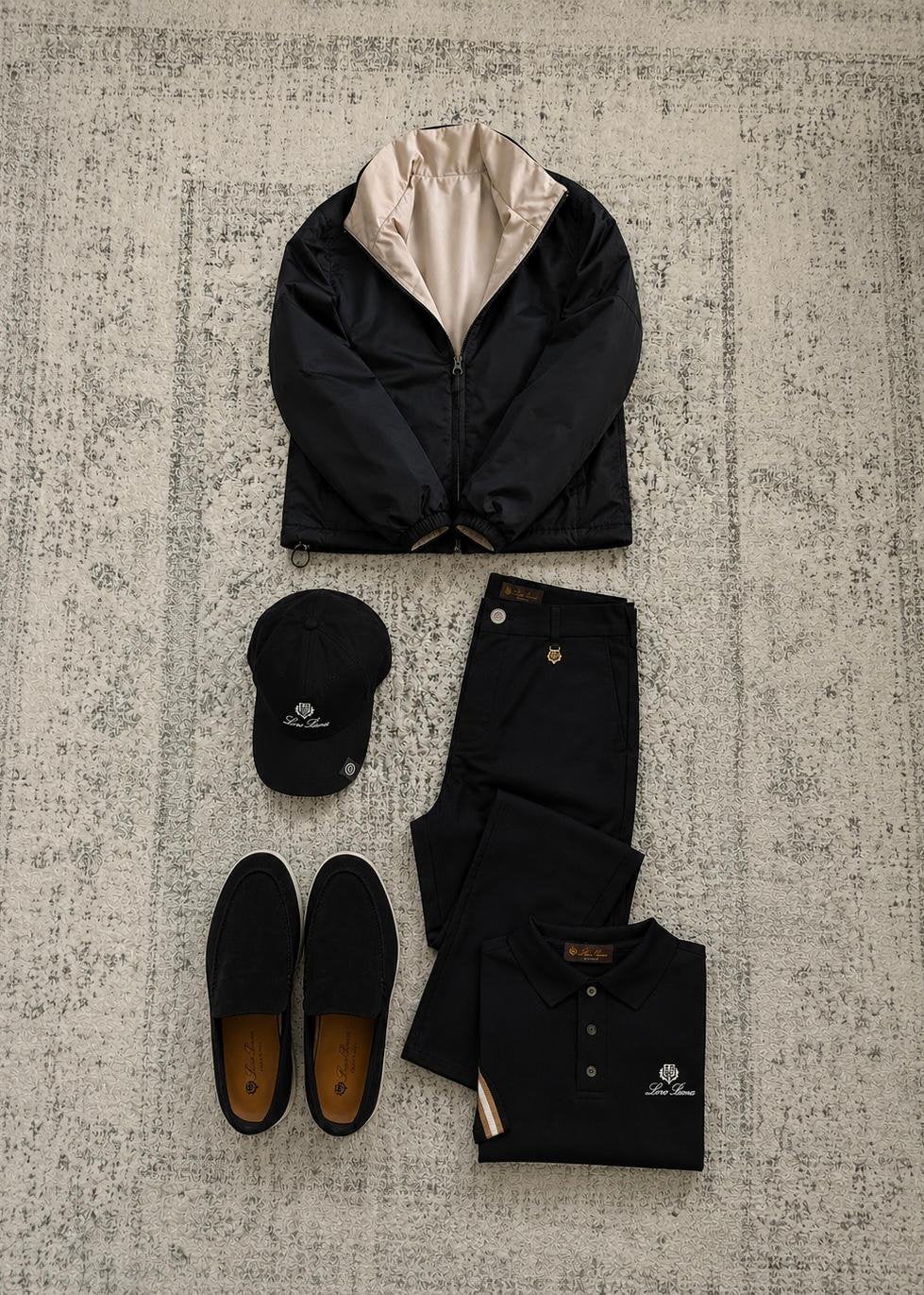 Loro Piana outfit ( ook los te koop ), Kleding | Heren, Ophalen of Verzenden, Zo goed als nieuw, Overige maten, Sjaal
