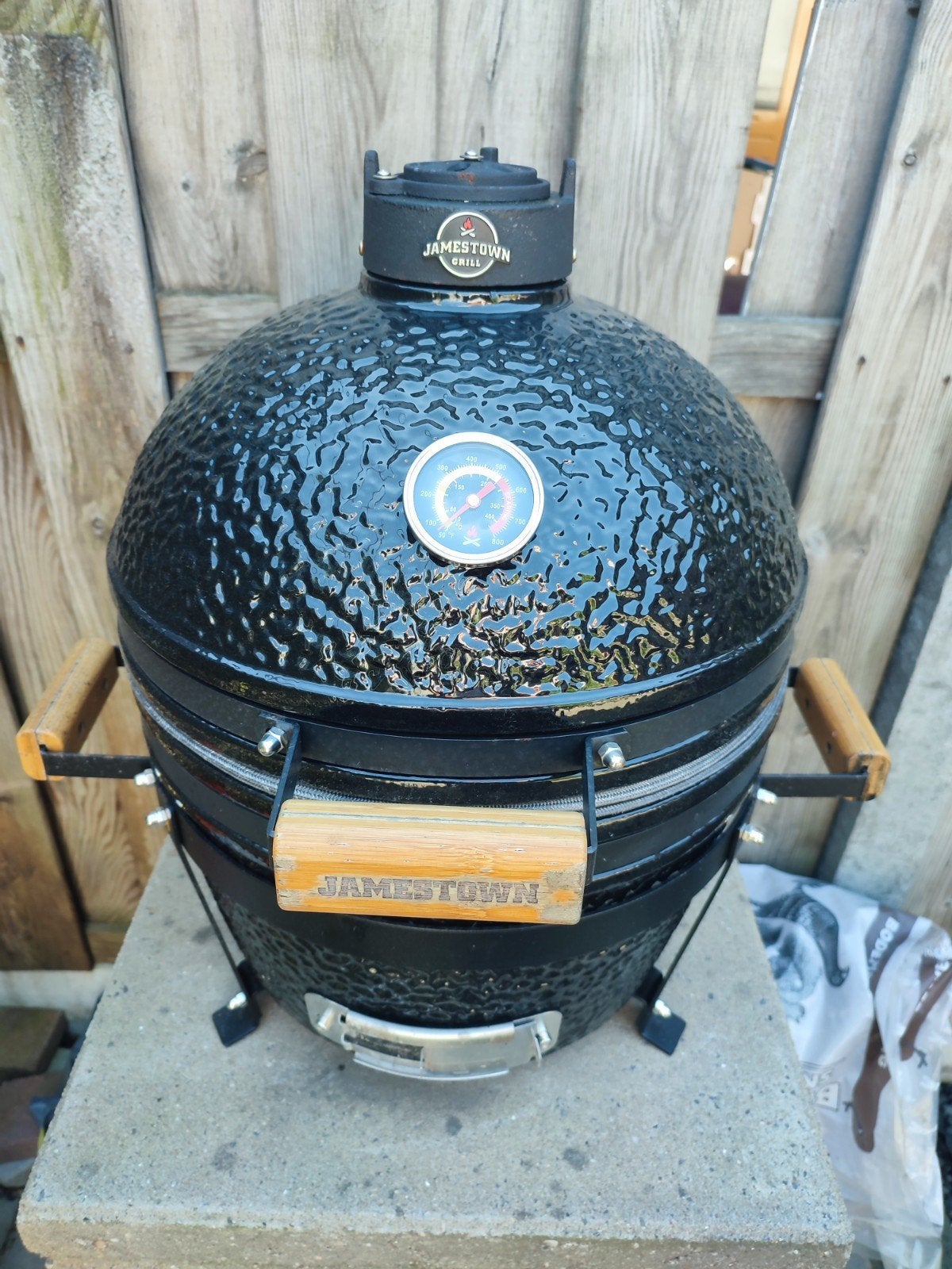 Jamestown Grill Kamado, Ophalen, Zo goed als nieuw, Jamestown