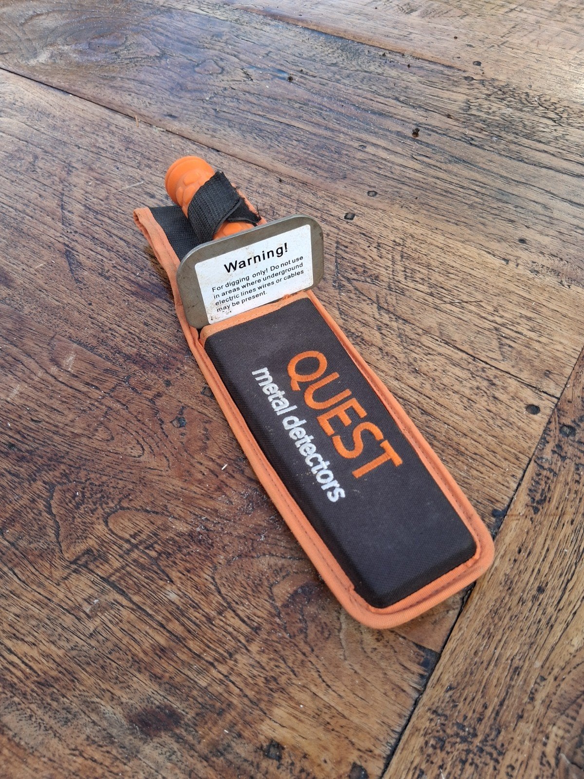 Quest metaaldetector schepje / graafgereedschap, Ophalen of Verzenden, Zo goed als nieuw, Overige merken
