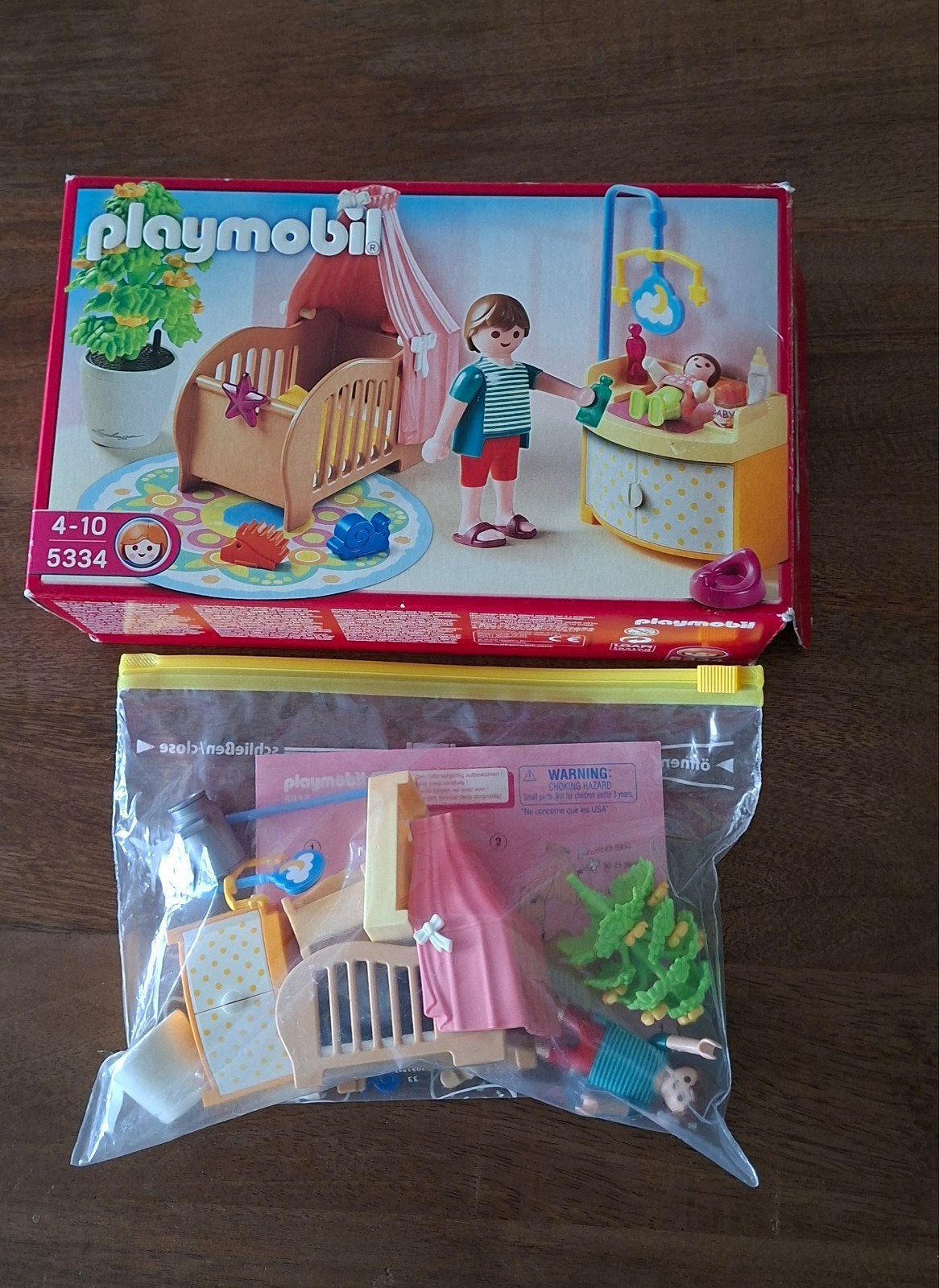 Playmobil Kinderkamer set 5334 - Compleet, Ophalen of Verzenden, Zo goed als nieuw, Complete set