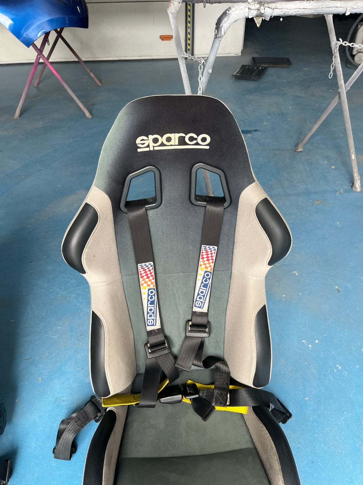 Sparco Torino 2 Stoelen met Gordels - Fast & Furious Stijl, Ophalen, Gebruikt, Mitsubishi