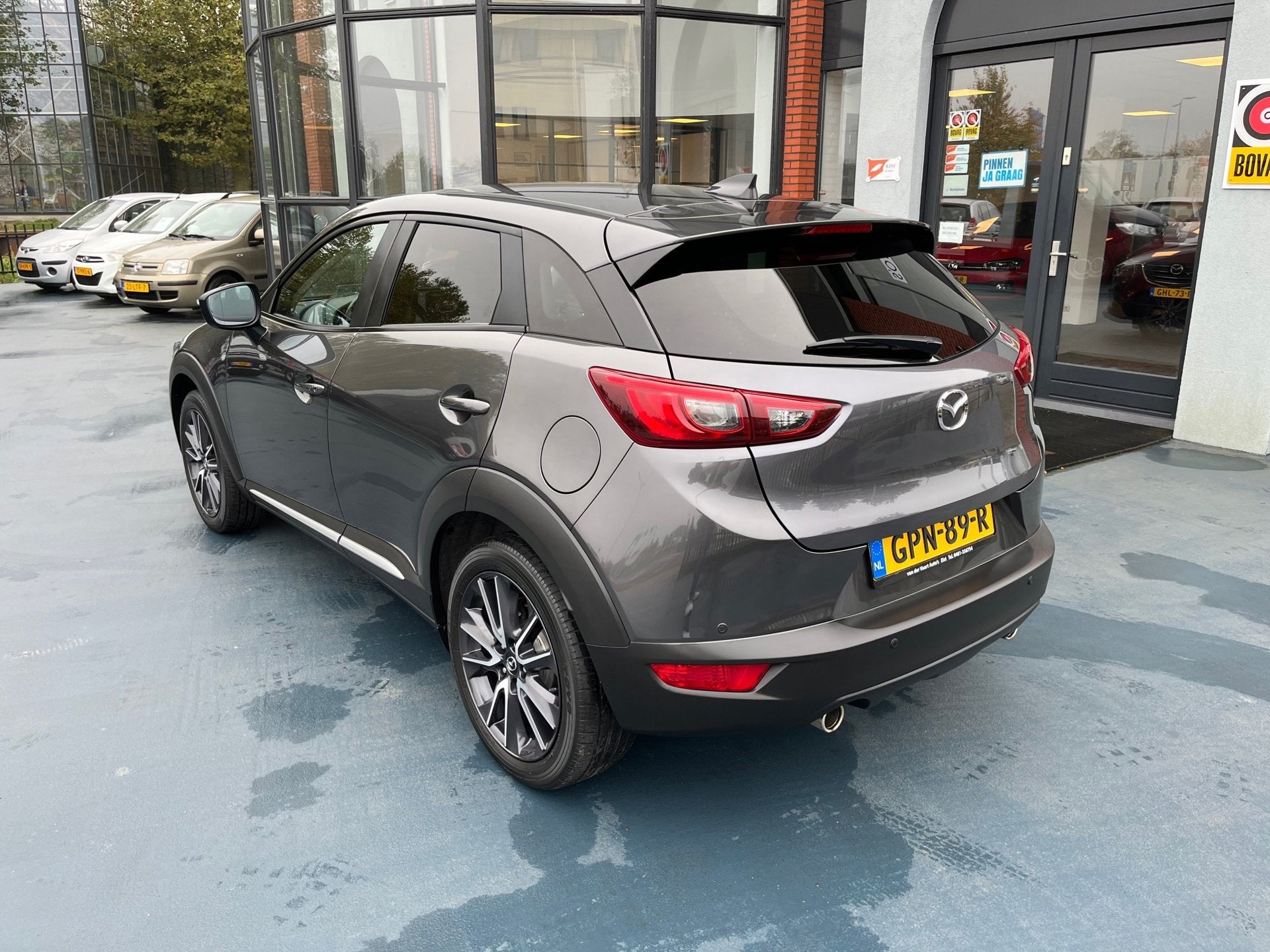Mazda CX-3 2.0 SPORTLINE 120 TS+ AUTOMAAT LEDER, Auto's, Euro 6, 4 cilinders, Automatische klimaatregeling, SUV of Terreinwagen