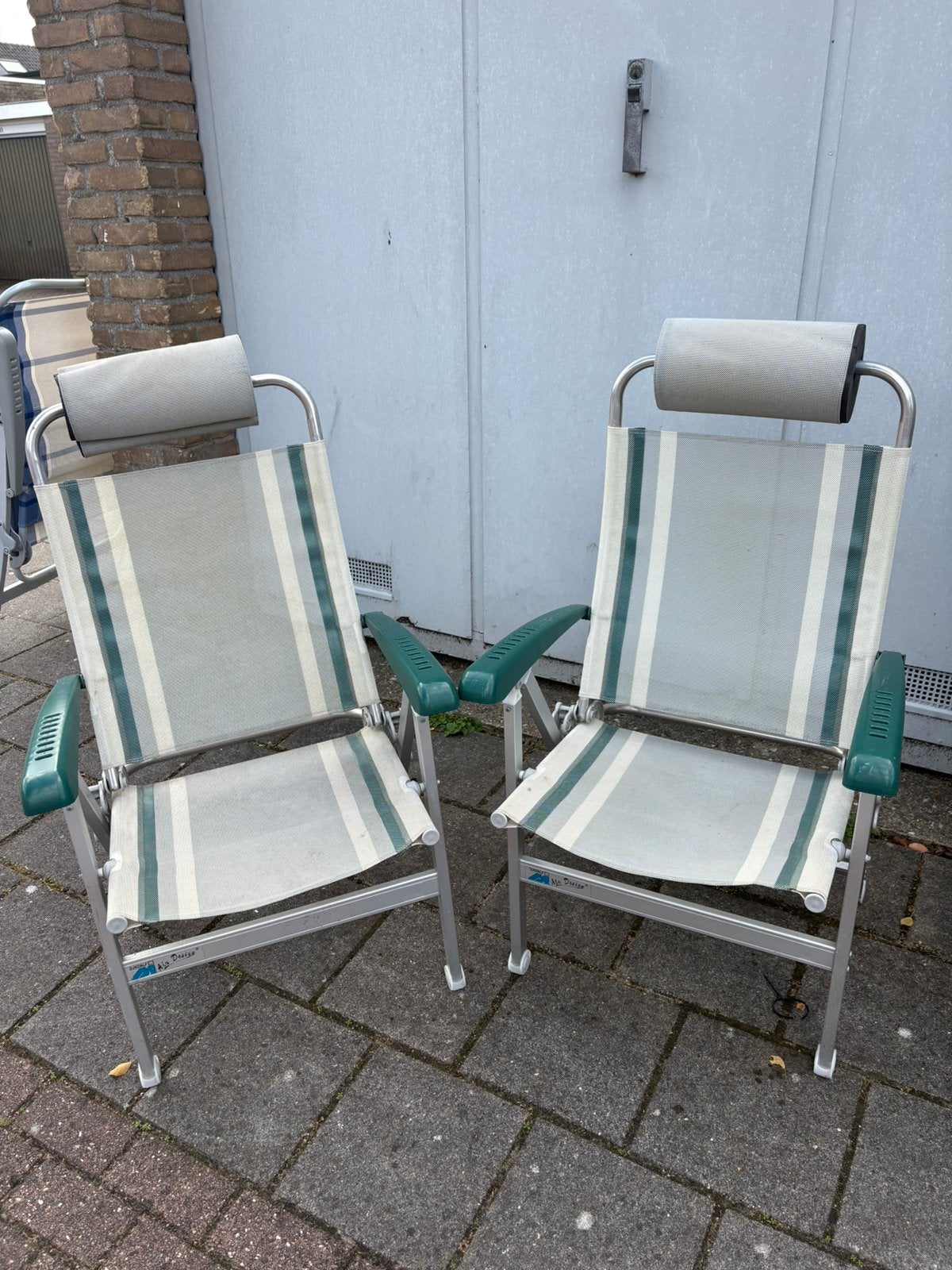 2 kampeerstoelen, Ophalen, Gebruikt