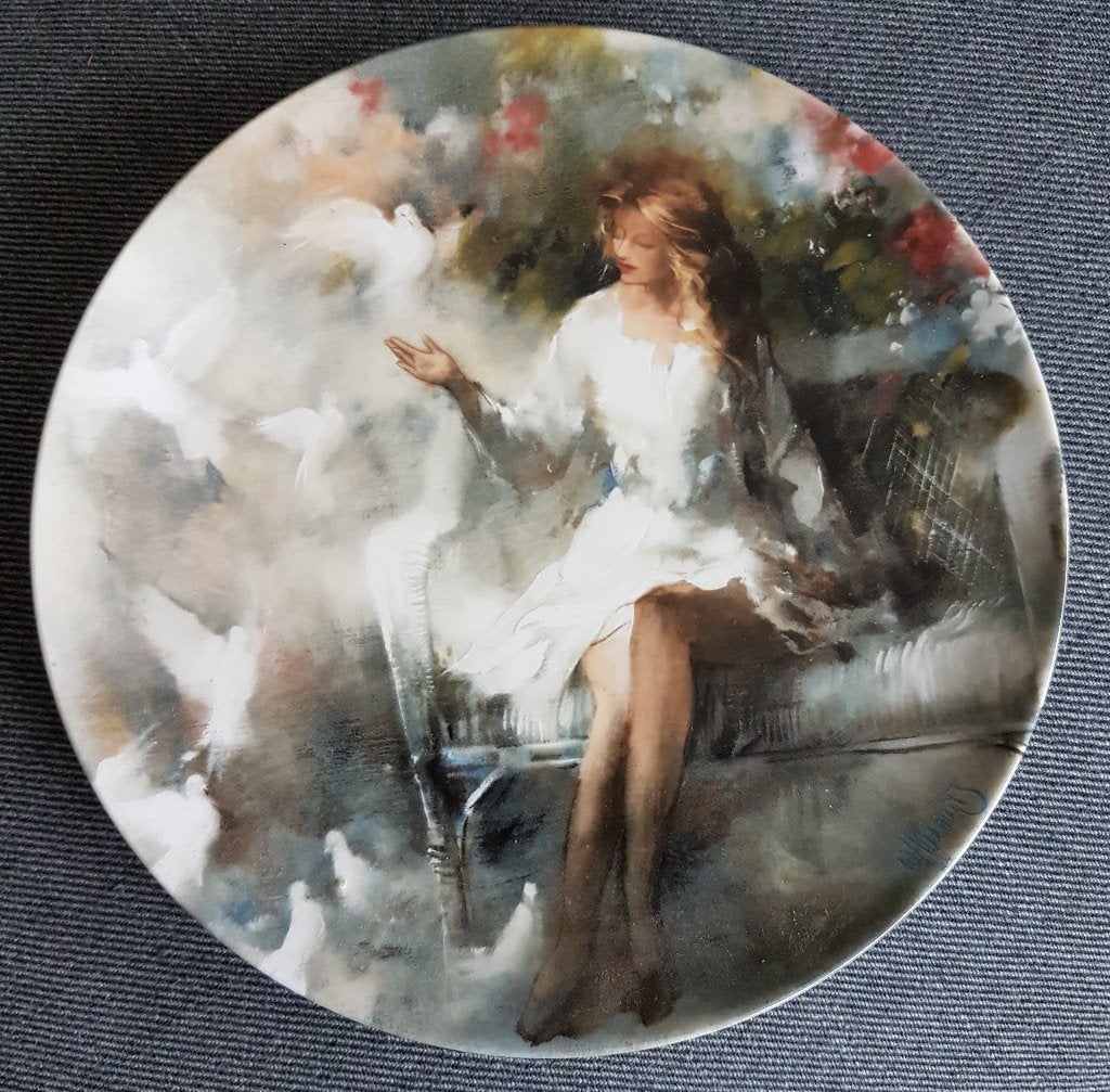 Wandbord "Ochtend Idylle" Willem Haenraets  * a, Huis en Inrichting, Woonaccessoires | Wanddecoraties, Ophalen of Verzenden, Zo goed als nieuw