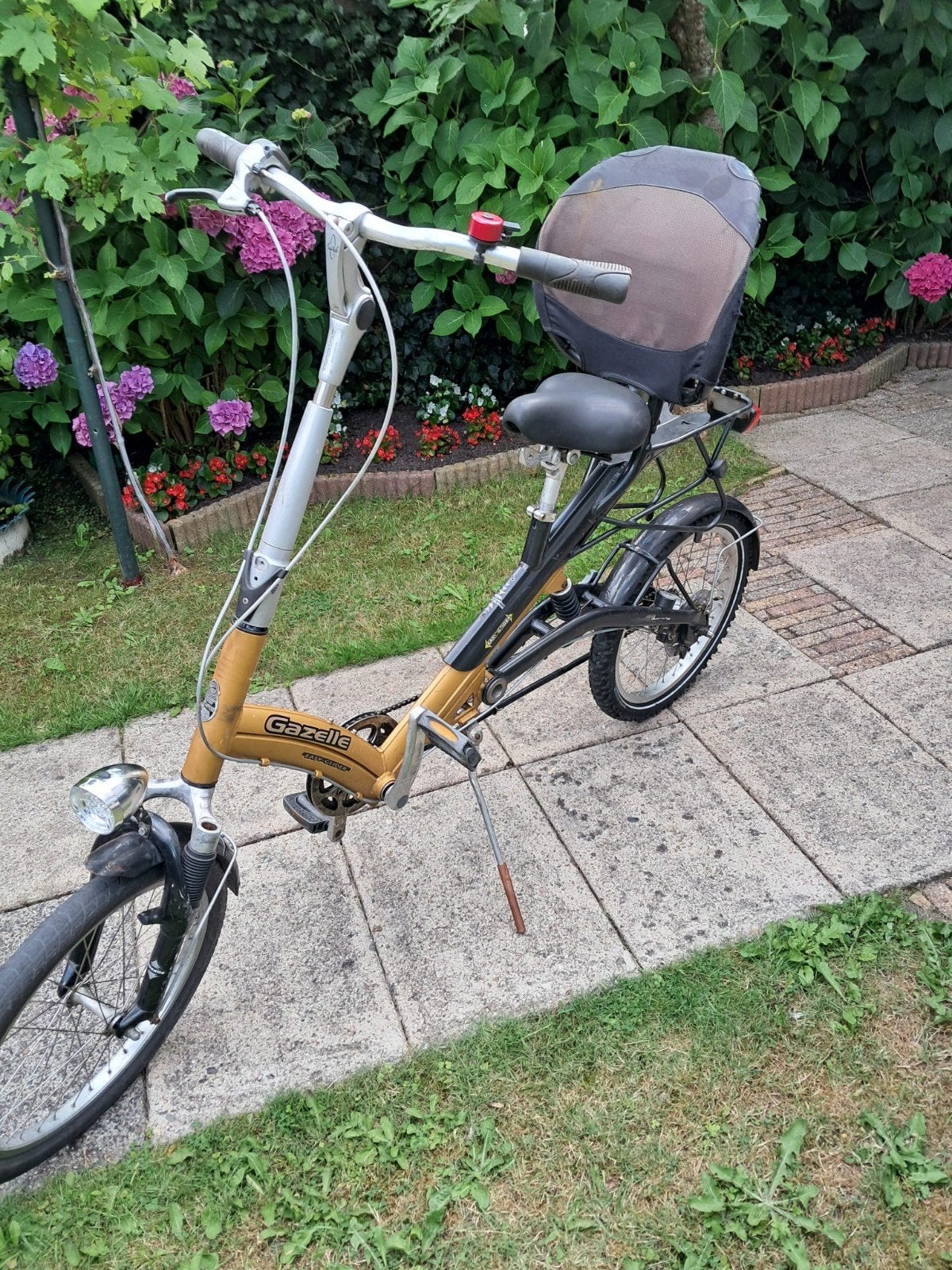 Gazelle vouwfiets - Compact en handig voor onderweg, Fietsen en Brommers, 20 inch of meer, Gebruikt, Velgrem, Versnellingen