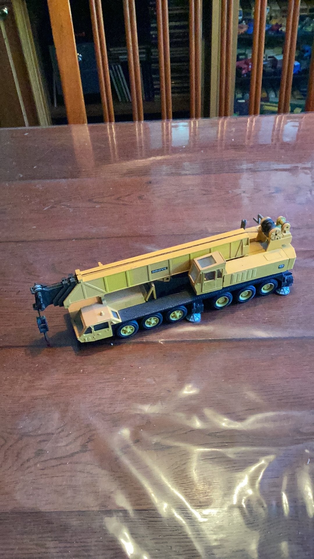 Grove telekraan NZG zonder Jip, Ophalen of Verzenden, Zo goed als nieuw, Hijskraan, Tractor of Landbouw, NZG