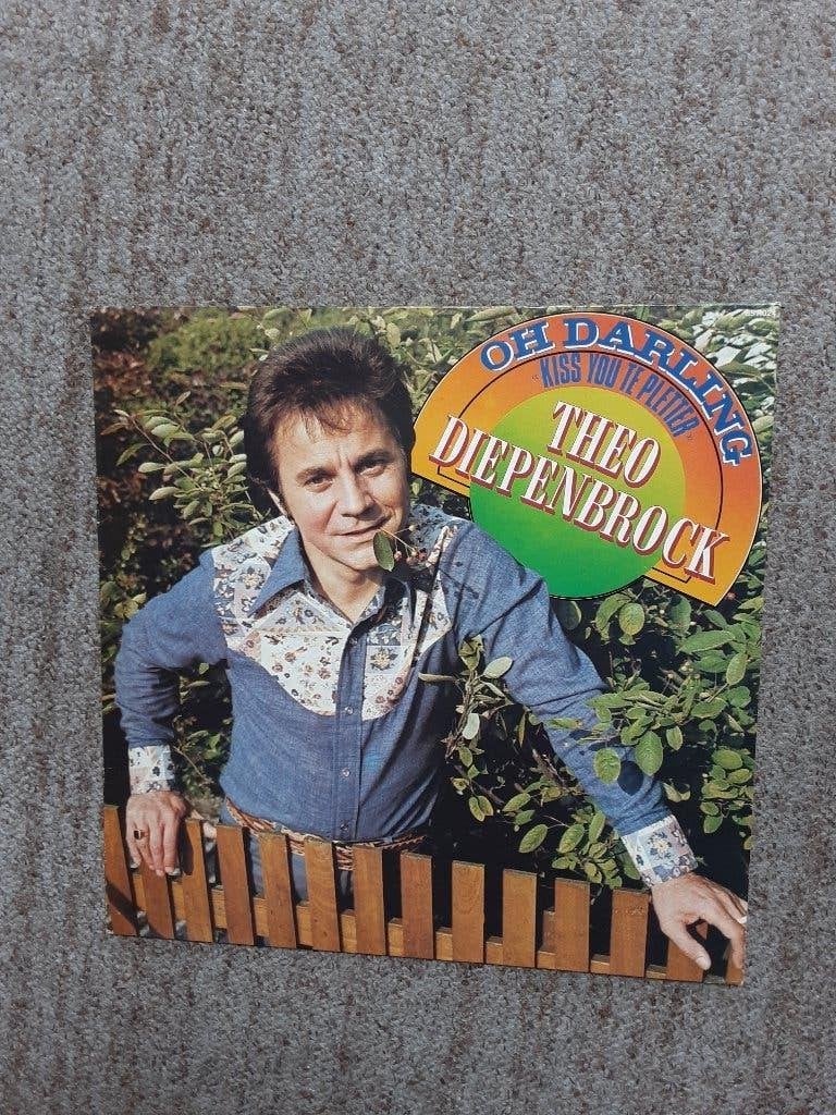 vinyl lp Theo Diepenbrock oh darling-kiss you te pletter, Gebruikt, Originele persing, Ophalen of Verzenden, Pop