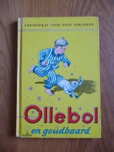 Vintage kinderboekje: Ollebol en Goudbaard, Ophalen of Verzenden, Gelezen, Annie Aalders, Fictie algemeen