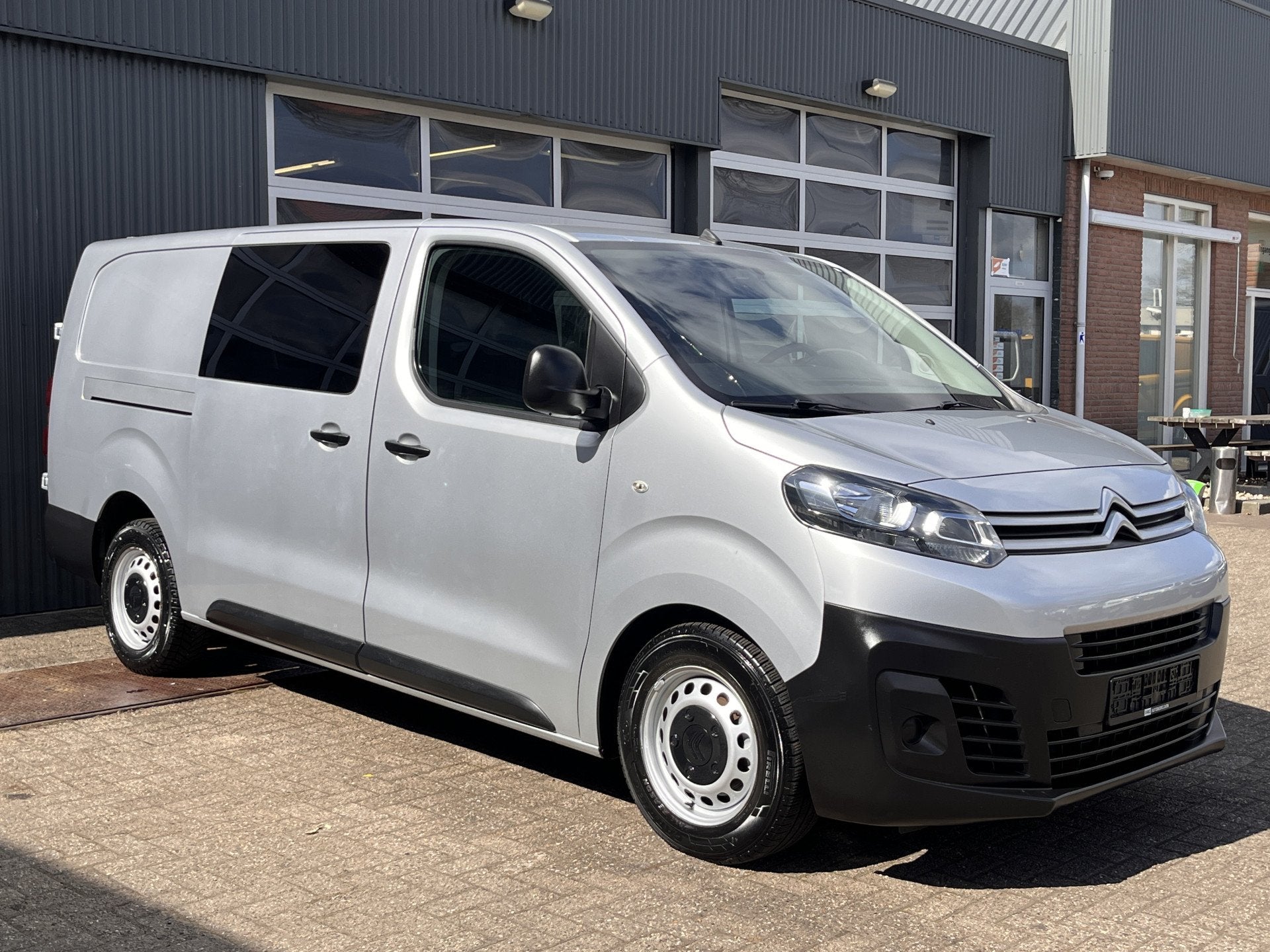 Citroën Jumpy 2.0 HDI 120 XL DC Marge BTW en BPM vrij! Airc, Voorwielaandrijving, Verwarmde buitenspiegels, Stof, Gebruikt