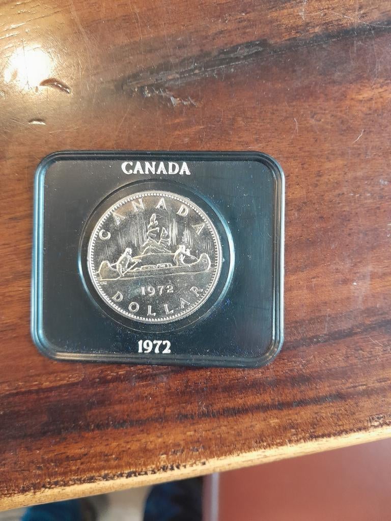 canadese dollar 1972, Postzegels en Munten, Munten | Amerika, Ophalen, Noord-Amerika, Losse munt