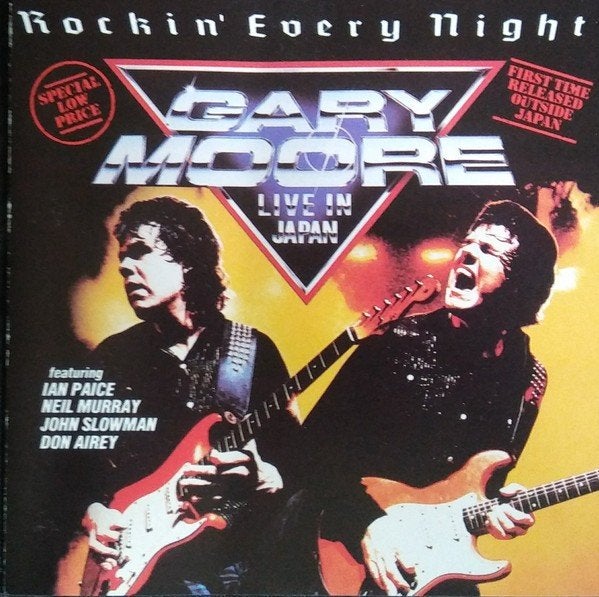 GARY MOORE - rockin every night live in japan CD, Cd's en Dvd's, Blues Rock, Ophalen of Verzenden, Zo goed als nieuw, Album
