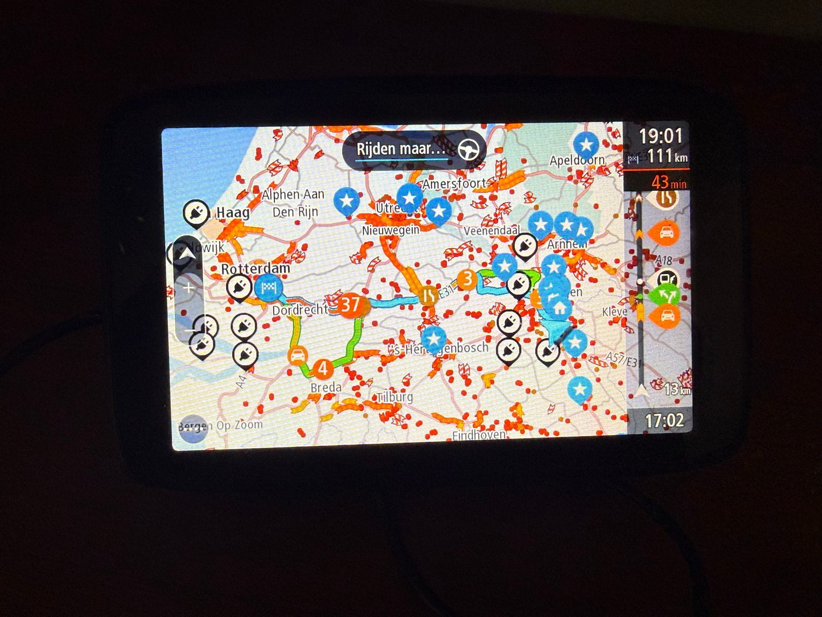 TomTom Go 620 GPS Navigatiesysteem (2016), Ophalen of Verzenden, Gebruikt