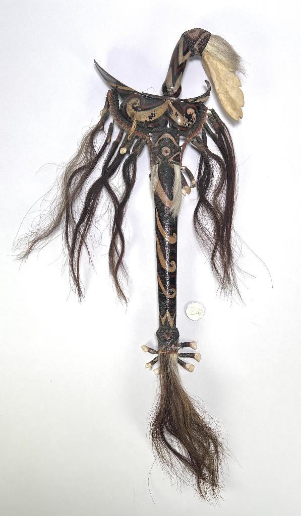 89. Dayak kris, Borneo, eind 19e eeuw, Antiek en Kunst, Kunst | Niet-Westerse kunst, Ophalen of Verzenden