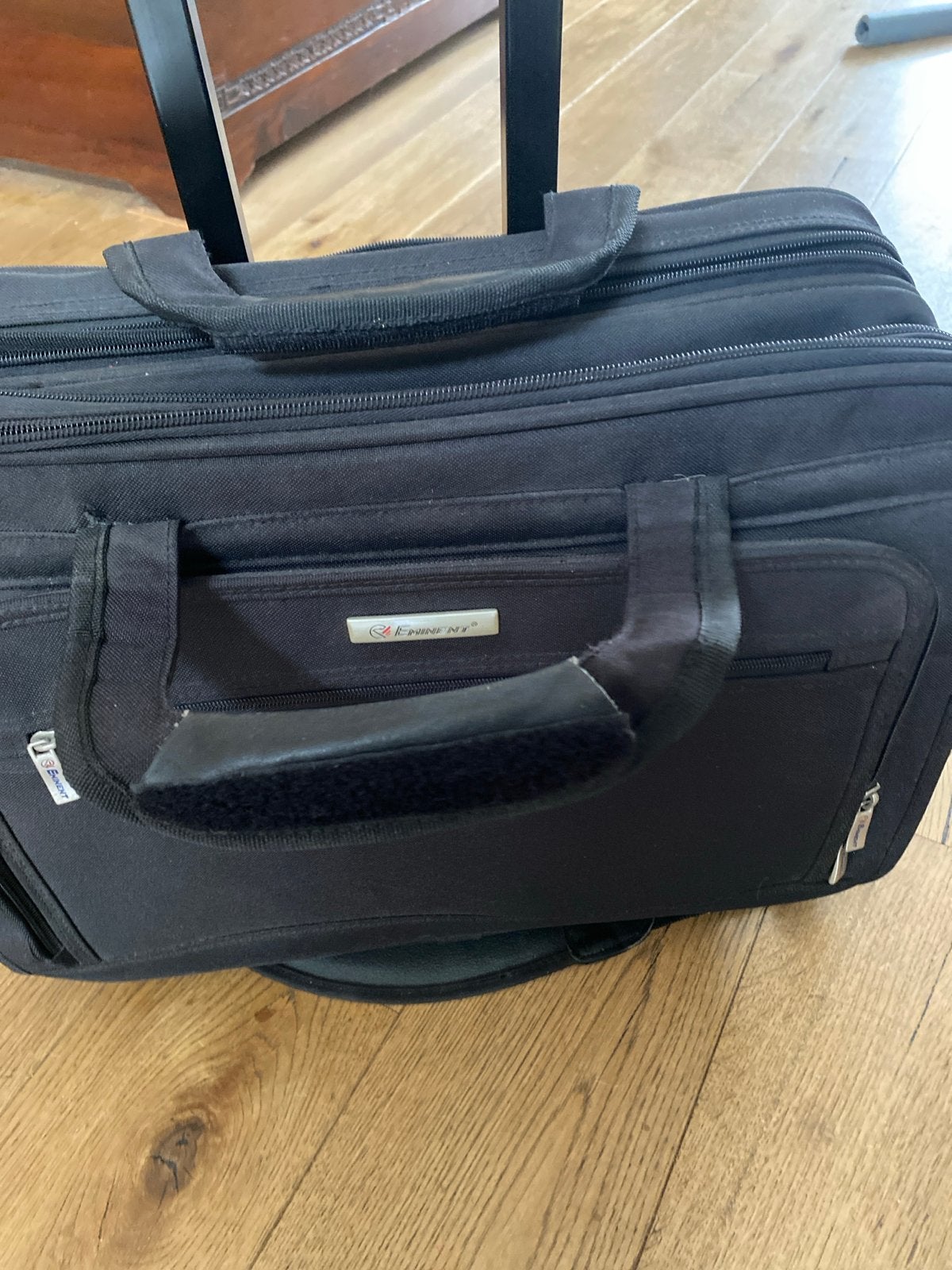 Eminent laptoptas op wielen, zo goed als nieuw, 30 cm of meer, Ophalen of Verzenden, Zo goed als nieuw, Uitschuifbare handgreep