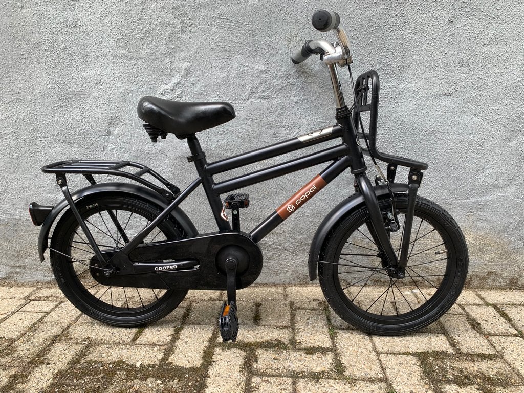 POPAL - COOPER - 16 INCH - JONGENS FIETS ( NIEUWSTAAT ), Terugtraprem, Popal, Ophalen, 26 inch of meer