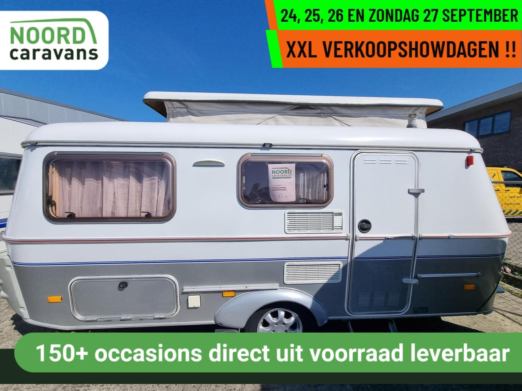 Eriba - XXL VERKOOPSHOW 24,25,26 & 27 SEPT. 10-17 UUR