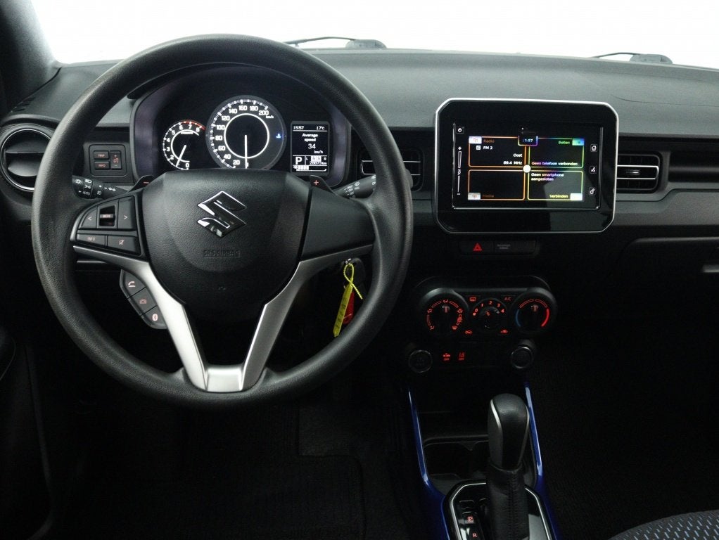 Suzuki Ignis 1.2 Smart Hybrid Style Automaat | Carplay Navig, Auto's, Suzuki, Stof, Gebruikt, 4 cilinders, 23 km/l