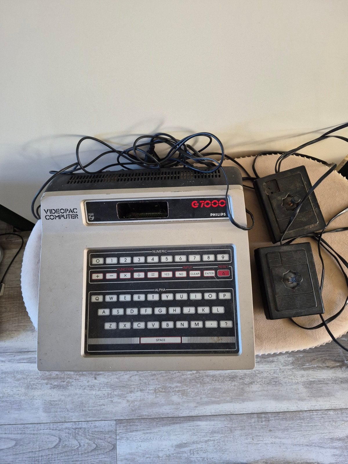 Philips Videopac G7000 - Vintage Gaming Console, Spelcomputers en Games, Ophalen of Verzenden, Gebruikt