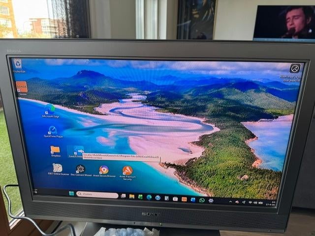 sony kdl-s323020 met afstandsbediening, Ophalen, Gebruikt, 50 Hz, Minder dan 40 cm