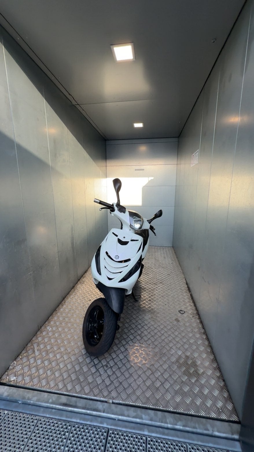 Custom witte sp kappen, Fietsen en Brommers, Ophalen, Zo goed als nieuw, Benzine, Zip