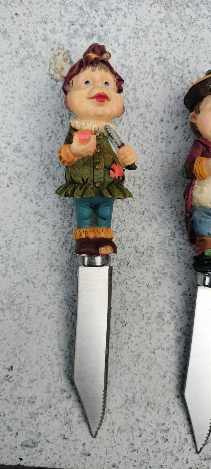 Efteling snijmesjes met figuren - set van 6, Ophalen of Verzenden, Zo goed als nieuw, Gebruiksvoorwerp
