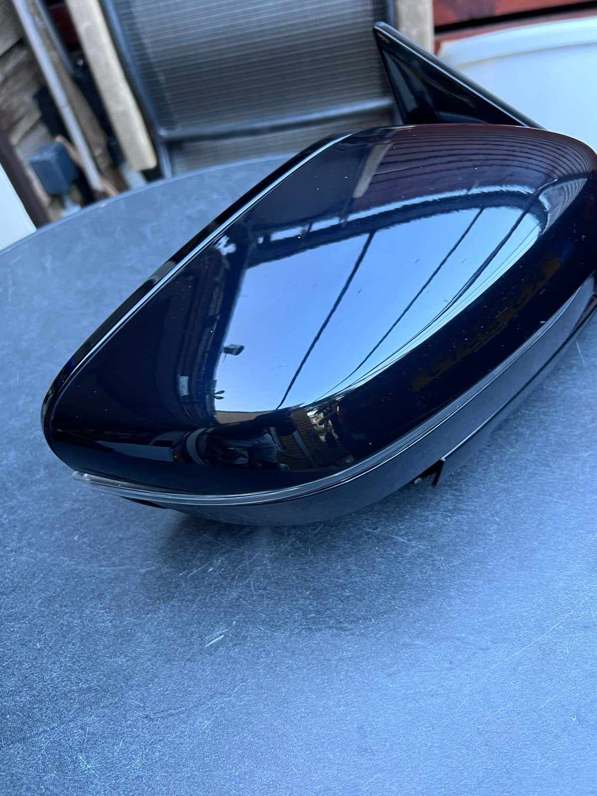 BMW 5 Serie G30 G31 Buitenspiegel Rechts Zwart, Auto-onderdelen, Spiegels, Ophalen of Verzenden, Gebruikt, BMW