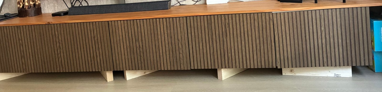 Ikea besta tv meubel, Huis en Inrichting, Kasten | Televisiemeubels, Ophalen, Gebruikt, 200 cm of meer, Minder dan 100 cm