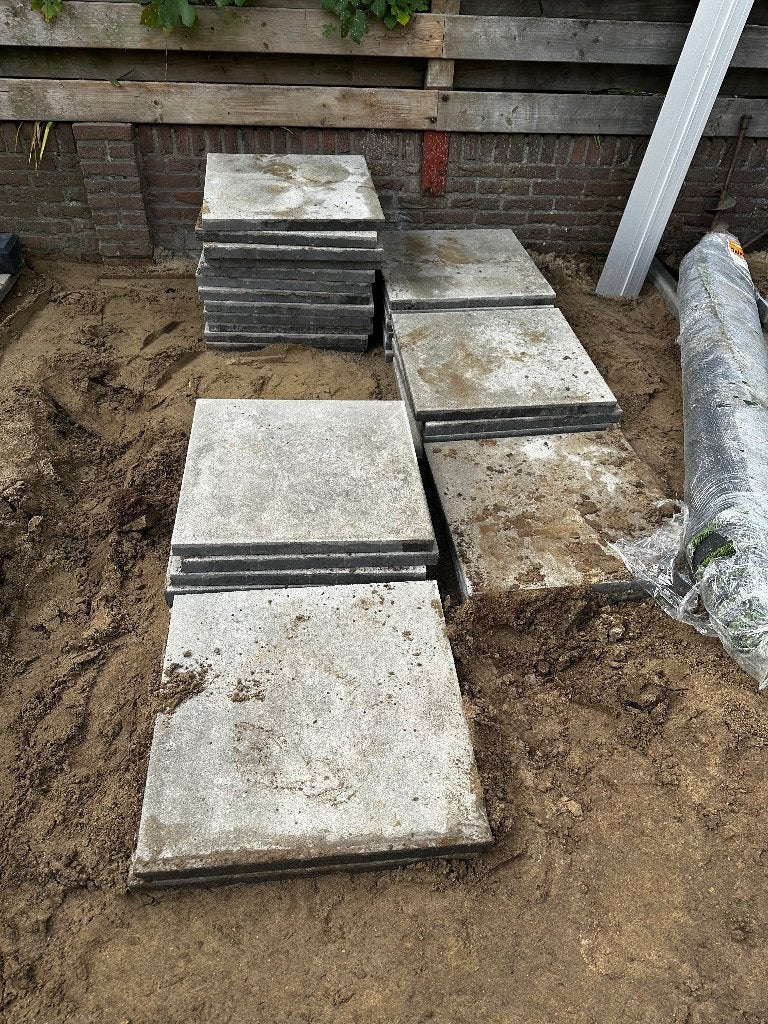 New tuin tegels, Ophalen, 60 cm of meer, Nieuw, Minder dan 5 m²