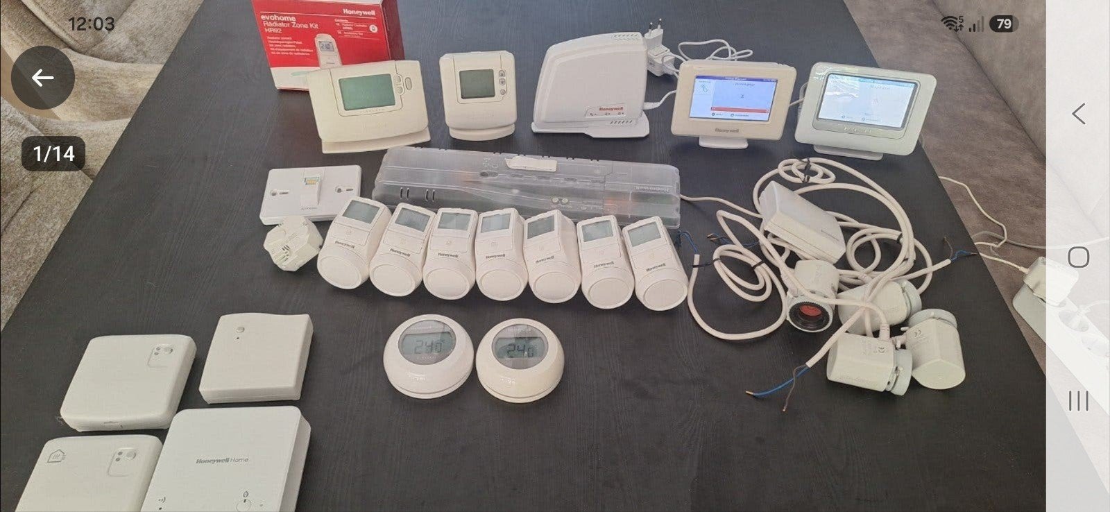 HONEYWELL EVOHOME, ALLES VAN EVOHOME WIFI THERMOSTAAT HR92, Ophalen of Verzenden, Zo goed als nieuw