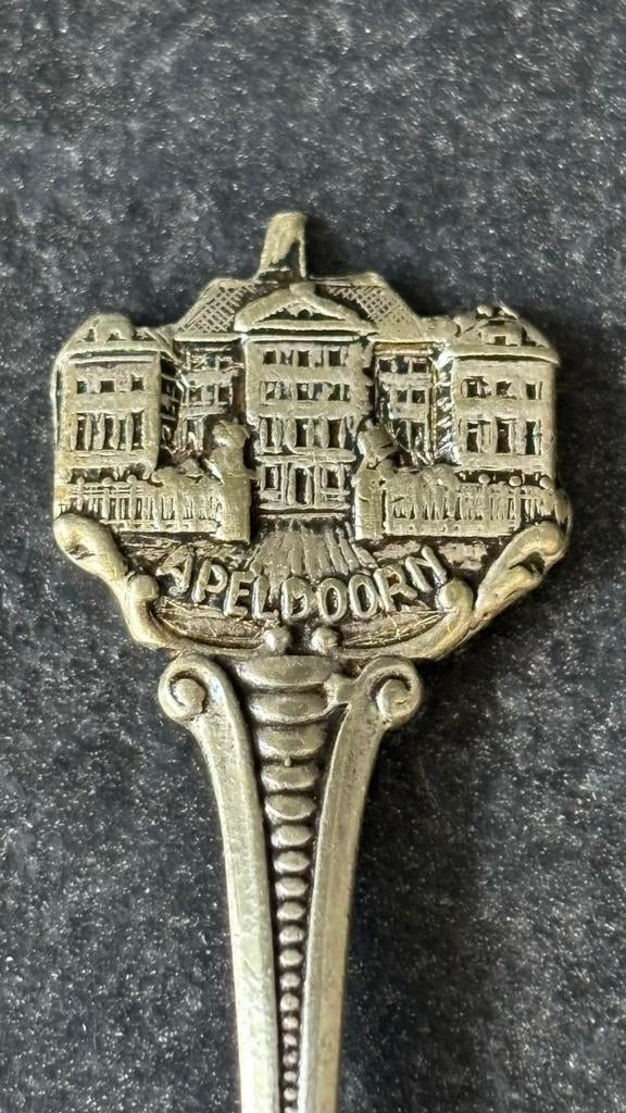 Vintage Apeldoorn Paleis t’Loo Souvenir Lepel - Verzilverd, Antiek en Kunst, Antiek | Bestek, Ophalen of Verzenden